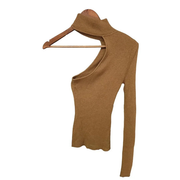 Ronny Kobo Arnia Knit Top Bronze Size XS NWT - Picture 6 of 10